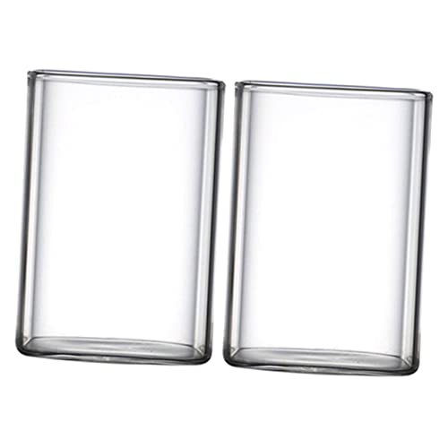 GREENADSCAPE Milchbecher aus Glas im japanischen Stil mikrowellengeeignet 280 ml hoher Becher für Saft Kaffee Tee dekorative Wasserbecher 2 Stück GREENADSCAPE Milchbecher aus Glas im japanischen Stil mikrowellengeeignet 280 ml hoher Becher für Saft Kaffee Tee dekorative Wasserbecher 2 Stück von GREENADSCAPE