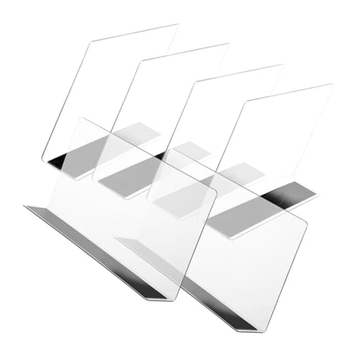 GREENADSCAPE 6-teilige Transparente Regalteiler Warentrenner Schrank-organisatoren Klassifizierungsplatten Für Regale von GREENADSCAPE