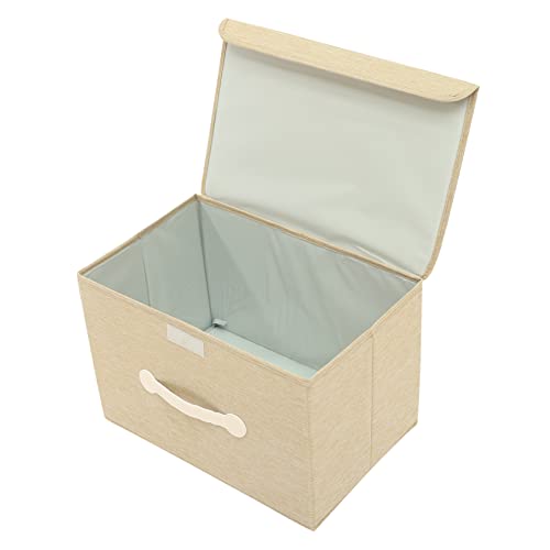 GREENADSCAPE Aufbewahrungsbox Mit Deckel Stoffbehälter Für Kleinteile Bücher Und Kleidung Robust Und Faltbar Für Garage Und Wohnmobil von GREENADSCAPE