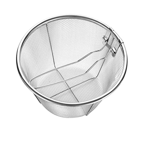 GREENADSCAPE Frittierkorb Aus Metall Mit Griff Antihaftbeschichtet Tragbar Für Hähnchen Und Snacks GREENADSCAPE Frittierkorb Aus Metall Mit Griff Antihaftbeschichtet Tragbar Für Hähnchen Und Snacks von GREENADSCAPE