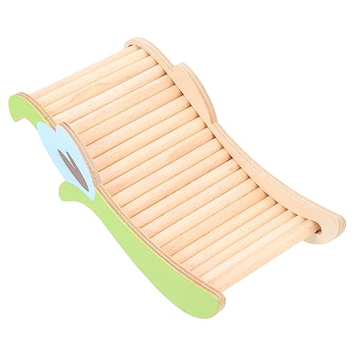 GREENADSCAPE Hamsterplattform Aus Holz Kreatives Kleintierspielzeug Dekoratives Hamsterkäfig-Ornament Rutsche Und Leiter Für Kleine Haustiere GREENADSCAPE Hamsterplattform Aus Holz Kreatives Kleintierspielzeug Dekoratives Hamsterkäfig-Ornament Rutsche Und Leiter Für Kleine Haustiere von GREENADSCAPE