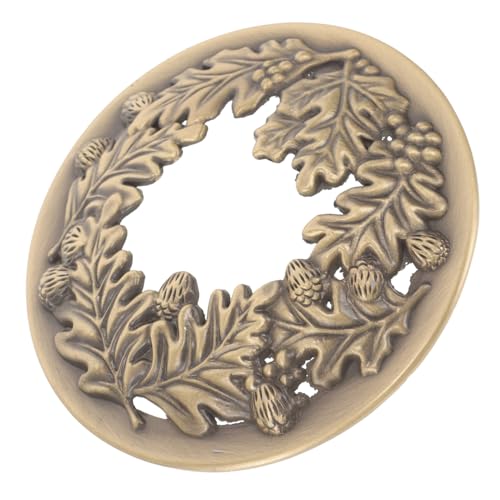 GREENADSCAPE Metallhohldeckel Glasdeckel Kerzendeckel Duftkerzendeckel Hohle Aromakerzenabdeckung Legierungsabdeckung Winddichte Kerzenabdeckung Duftkerzendeckel Glaskerzenaufsatz von GREENADSCAPE