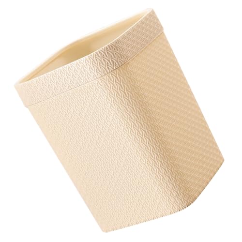 GREENADSCAPE Desktop Mülleimer Rattan Kleiner Abfallkorb Für Bad Küche Büro Abnehmbarer Inneneimer Design Platzsparend Und Für Tisch Und Schreibtisch von GREENADSCAPE
