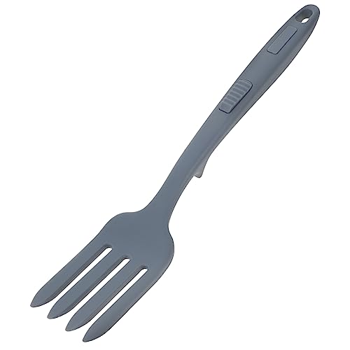 GREENADSCAPE Serviergabel Aus Silikon Antihaftbeschichtet Kochgabel Für Lebensmittel Ergonomischer Griff Langlebig Und Praktisch von GREENADSCAPE