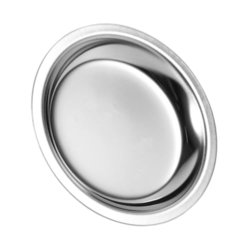 GREENADSCAPE Metall Teebeutel Untertasse Tee Filtration Tablett Kaffee Zubehör Scratch Für Desktop von GREENADSCAPE