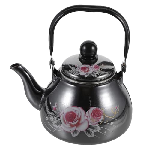 GREENADSCAPE Emaille Teekessel Retro Hitzebeständig für Herd und Induktionsherd Dekorative Kanne Effizienter Wasserkocher GREENADSCAPE Emaille Teekessel Retro Hitzebeständig für Herd und Induktionsherd Dekorative Kanne Effizienter Wasserkocher von GREENADSCAPE