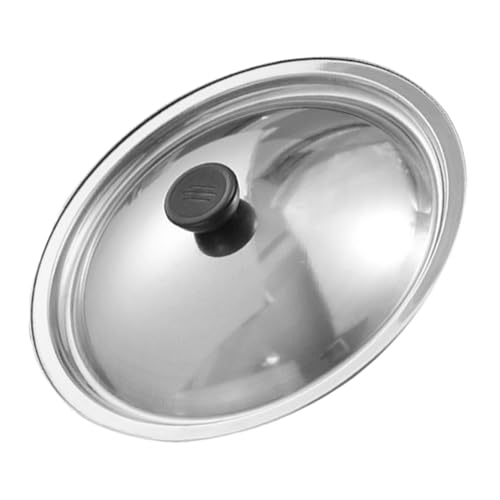 GREENADSCAPE Deckel Für Küchentöpfe Universaldeckel Abdeckung Für Topf Ersatz-topfdeckel Edelstahldeckel Kochtopfzubehör Deckel Für Pfannen Ersatzdeckel Für Töpfe von GREENADSCAPE