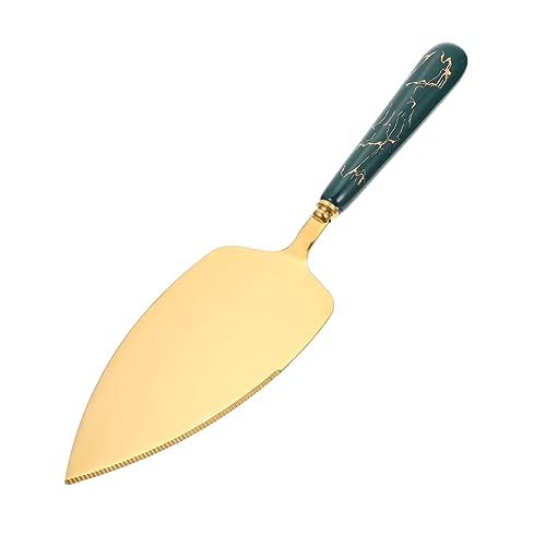 GREENADSCAPE Tortenspatel Aus Edelstahl Tortenheber Mit Keramikgriff Schneideschaufel Für Kuchen Gebäck Und Desserts Praktisches Küchenutensil von GREENADSCAPE