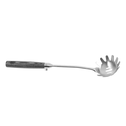 GREENADSCAPE Verbrühungssicherer Löffel Nudelkelle Pasta Utensil Pasta Löffel Zange Nudelsieb Pasta Serviersieb Nudelsieb Pasta Zange Nudellöffel von GREENADSCAPE