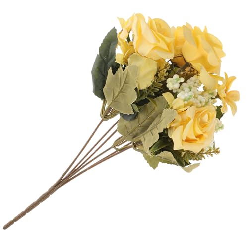 GREENADSCAPE Pfingstrose künstliche Blumenpflanzen Simulation künstliche Blumen für Zuhause Seidenstoff Keine tägliche Pflege Elegantes für das Wohnzimmer von GREENADSCAPE