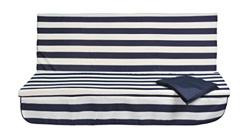 GREENBEE by Stiliac Set Schaukelkissen 3-Sitzer rigato bianco blu von GREENBEE by Stiliac