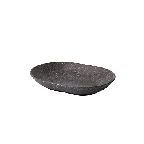 GREENBOX 10 Stück Nachhaltige Mehrwegschalen | 13,5 x 18,5 cm | flach oval | Öko Geschirr | Campinggeschirr | Partygeschirr | Snackschalen | Spülmaschinenfest | Mikrowellengeeignet von GREENBOX