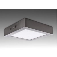 Deckenleuchte led 12W 860Lm 6000ºK Quadrat Satin Nickel 50.000H [gl-pl SM12SN-CW] von GREENICE