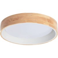 Dekorative LED-Deckenleuchte, 36 W, CCT 3000–6000ºK (Einstellbar Lichtton), Fernbedienung, weißes Finish von GREENICE