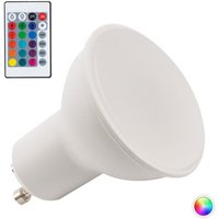 GU10 5W RGB-LED-Leuchtmittel mit Fernbedienung 40.000 Std. [PL187221-GU10] von GREENICE