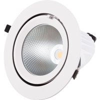 Greenice - LED-Downlight-Strahler 40W 6000Lm 2700ºK Rund verstellbar 40.000H [HO-COB-C-OR-40W-WW] von GREENICE