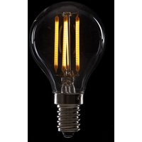 LED-Glühbirne E14 4W 288Lm 2000ºK Filament G45 40.000H [WO-LF-G45-E14-4W-WW] von GREENICE