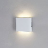Medford' LED-Wandleuchte 2x3W Weiß [HO-WALL-27-2x3W-WW] von GREENICE