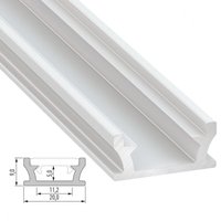 Greenice - Profil Aluminium Kerl terra 2,02M von GREENICE