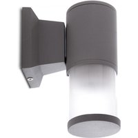 Wandleuchte IP65 (Ohne Lampe) E27 Ø65Mm Grau Aria HO-WLIP65-E27-90-101 - Ohne Leuchte/ siehe Zubehör von GREENICE