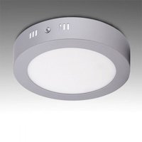 Greenice - led Deckenleuchte 12W 1200Lm 4200ºK Rund Chrom 40.000H [GR-MZMD01C-12W-W] von GREENICE