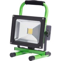 Greenice - led flutlicht 20w 2.000lm 6000ºk ip65 batterie wiederaufladbar 50.000h [upl-fl20w] - Cool white von GREENICE