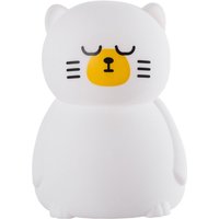 Kinder-LED-Tisch-Nachtlampe, dimmbar durch Klatschen, 5 vdc/usb, 6500 k [ho-gato-ww-cw] (ho-babycat-ww-cw) von GREENICE