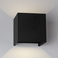Greenice - LED-Außenwandleuchte 2x5W 100Lm/W IP65 Schwarz 2700ºK [HO-APL06-IP65-B-WW] von GREENICE