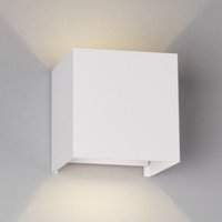 LED-Außenwandleuchte 2x5W 100Lm/W IP65 Weiß 2700ºK [HO-APL06-IP65-W-WW] von GREENICE