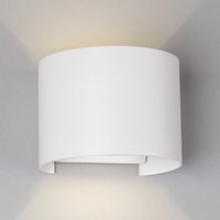 Greenice - LED-Außenwandleuchte 2x5W 100Lm/W IP65 Weiß 2700ºK [HO-APL07-IP65-W-WW] von GREENICE