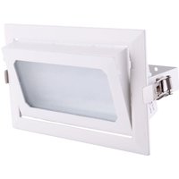 Greenice - LED-Downlight-Strahler 30W 5000Lm 2700ºK Rechteckig verstellbar 40.000H [HO-COB-R-OR-30W-WW] von GREENICE