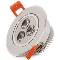 LED-Downlight-Strahler 3W 300Lm 6000ºK Rund 40.000H [HO-LEDDOWN-3W-CW] von GREENICE