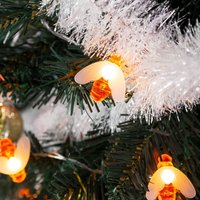 Greenice - LED-Girlande für den Innenbereich, 1 m [HO-XMAS-042-IP20-1M-WW] von GREENICE
