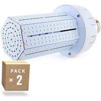 Paket 2 Glühbirne led E40 80W 8800Lm 6000ºK Straßenbeleuchtung Público 40.000H [MYM-80-03-CW-PK2-AP] von GREENICE