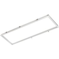 Greenice - Rahmen Aluminium led -Tafel 120x30Cm (HO-AF-1200x300) von GREENICE