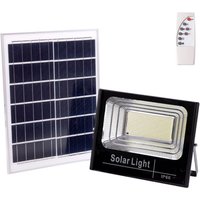 Solar-LED-Flutlicht, 200 w, 6500 k, Panel: 6 V/20 w, Batterie: 3,2 V/15000 mAh, Fernbedienung [HO-SOLARFL-200W-01] von GREENICE