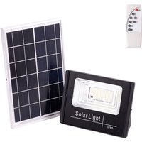 Solar-LED-Flutlicht, 30 w, 6500 k, Panel: 6 V/6 w, Batterie: 3,2 V/3000 mAh, Fernbedienung [HO-SOLARFL-30W-01] von GREENICE