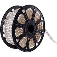 Streifen 120 LEDs/M 500W 4200ºK SMD5050 220VAC IP65 x50M 40.000H [GR220/120/50M-W]-Tageslicht von GREENICE