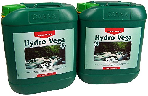 Dünger Canna Hydro Vega Weiches Wasser A+B (2x5L) von GREENLIGHT GUYS