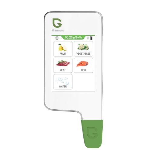 Greennovo 3FW Food Detector Nitrate Tester for Fish Fruit Vegetable Meat,TDS Water Tester for Home Health-White von GREENNOVO