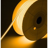 50 m, 220 V, warmweiß, 3000 K, COB-LED-Streifen, wasserdicht, IP 65, mit Befestigungsmaterial für den Innen- und Außenbereich 2 von GREENSENSATION