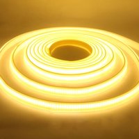 COB-LED-Streifen 10 m, 220 v, warmweiß, 3000 k, wasserdicht, ip 65, mit Befestigungsmaterial für den Innen- und Außenbereich 2 von GREENSENSATION
