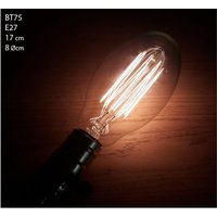 Greensensation - Vintage Lampe Glühbirne Edison E27 BT75 scheinbare Filamente 2 von GREENSENSATION