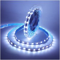 Greensensation - LED-Band, Lampe, Glühbirne, Licht, Beleuchtung, intensives Weiß (kühles Weiß), IP65, 5 m, Klebstoff, 24 w 2 von GREENSENSATION