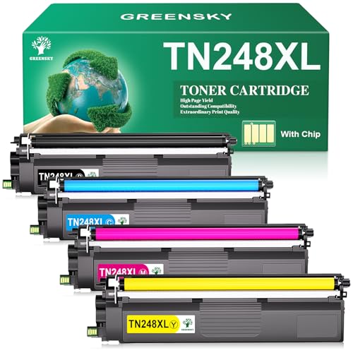 GREENSKY TN248XL TN248 Kompatibel für Brother MFC-L3760CDW Toner Brother MFC-L3740CDWE MFC-L3740CDW Brother DCP-L3560CDW TN 248 Brother DCP-L3520CDWE MFC-L8390CDW Brother HL-L3240CDW HL-L3220CWE GREENSKY TN248XL TN248 Kompatibel für Brother MFC-L3760CDW Toner Brother MFC-L3740CDWE MFC-L3740CDW Brother DCP-L3560CDW TN 248 Brother DCP-L3520CDWE MFC-L8390CDW Brother HL-L3240CDW HL-L3220CWE von GREENSKY