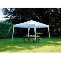 Greenwood - Quadratischer Faltpavillon 3x3 m aus Eisen und Polyester von GREENWOOD