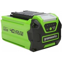 40V geenworks 2.5Ah Lithium-Ionen-Akku - G40B25 von GREENWORKS