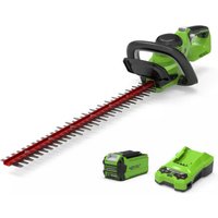 Heckenschere 61cm 40V - 2.0 Ah Akku - Ladegerät - G40HT61 - Greenworks von GREENWORKS