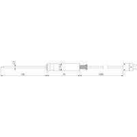 Greisinger GES21-K-1-NT-L01-T Lebensmittelfühler -50 bis +250°C Fühler-Typ K Greisinger GES21-K-1-NT-L01-T Lebensmittelfühler -50 bis +250°C Fühler-Typ K von GREISINGER