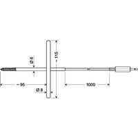 Greisinger - ggf 175 Gefriergutfühler -70 bis 200 °c Fühler-Typ Pt1000 von GREISINGER